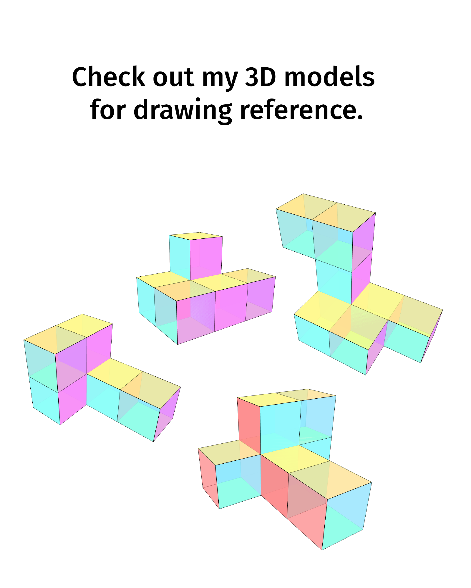 3d perspective drawing